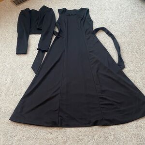 Tuxedo Wholesale concert attire Black Dress with Jacket